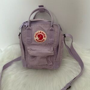 Fjallraven Kånken Mini Lavender Crossbody Sling Bag